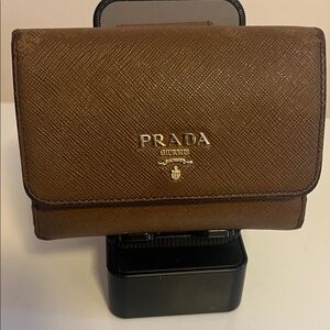 Preowned Prada Brown Wallet
